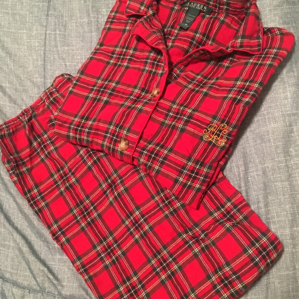 Ralph Lauren Tartan Plaid Pajamas
